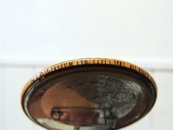 【レイダース・失われたアーク】1981年・USA・アドベンチャー映画・ヴィンテージ・缶バッジ