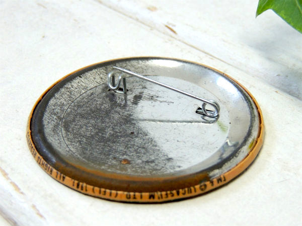 【レイダース・失われたアーク】1981年・USA・アドベンチャー映画・ヴィンテージ・缶バッジ