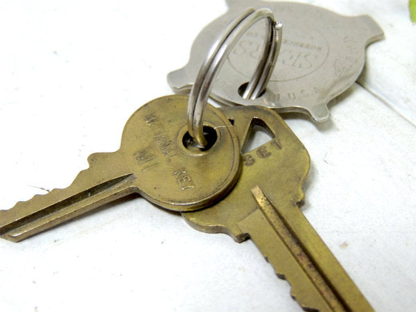 シアーズ&クラフトマン・4way・ドライバー・DIY・ヴィンテージ・工具・キーホルダー・真鍮・鍵2本