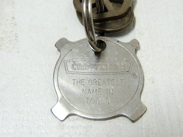 シアーズ&クラフトマン・4way・ドライバー・DIY・ヴィンテージ・工具・キーホルダー・真鍮・鍵2本