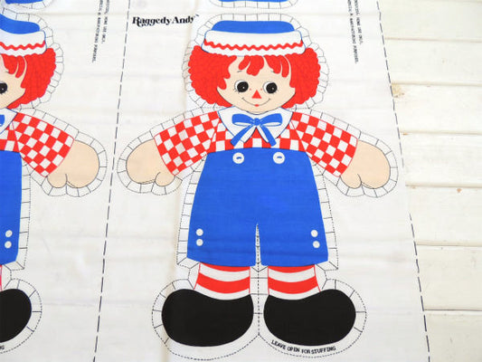 ラガディ アンディ ピロードール デッドストック 80'sヴィンテージ・パネル生地 ファブリック ハンドメイド