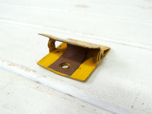 【VIRG'S TESTERS INC】イエロー・ノベルティ・ヴィンテージ・ペーパークリップ USA