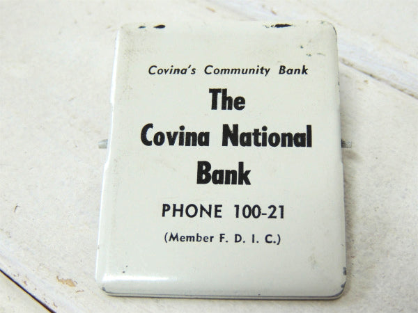 【The Covina National Bank】銀行・ノベルティ・ヴィンテージ・ペーパークリップ