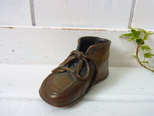 アンティーク・ベビーシューズ・オブジェ/赤ちゃん靴　USA