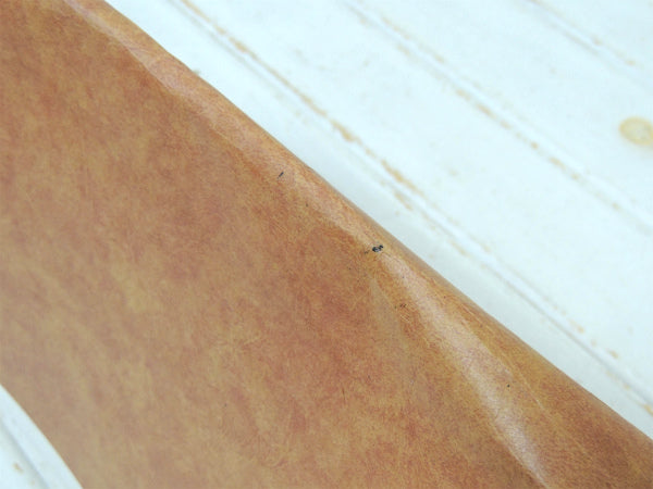 【Globe Weis】レザー柄クラフト紙製・ヴィンテージ・エキスパンディングファイル・書類ケース