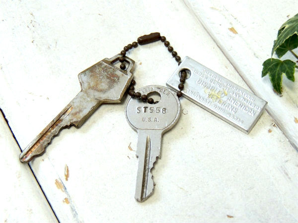 CALIFORNIAカリフォルニア XRP 173 黒 ナンバープレート ヴィンテージ・キーホルダー FUEL 鍵付き USA