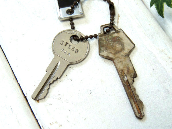 CALIFORNIAカリフォルニア XRP 173 黒 ナンバープレート ヴィンテージ・キーホルダー FUEL 鍵付き USA