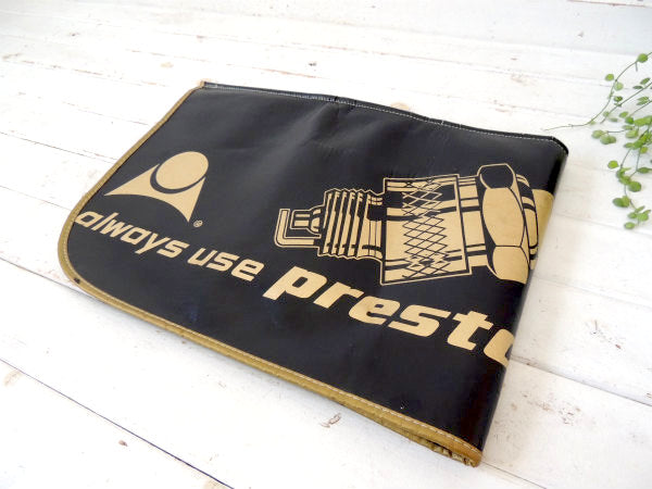 【prestolite spark plugs】プラグ柄・ヴィンテージ・フェンダーカバー・モーター系