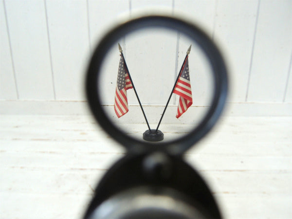 【方位磁石・ルーペ・COMET】ヴィンテージ・コンパス・キーホルダー/虫眼鏡/JAPAN/里帰り