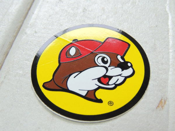Buc-ee’s・バッキーズ・ガソリンスタンド・ビーバー・キャラクター・アドバタイジング・ステッカー