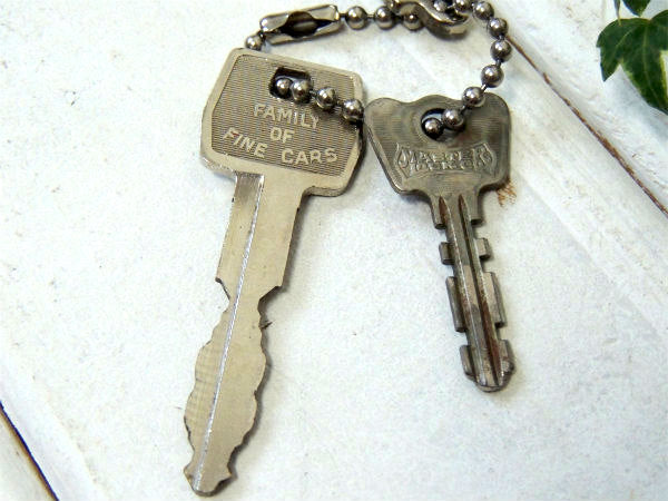 【ウィスコンシン州】フォード・ナンバープレート型 ・ヴィンテージ・キーホルダー・USA・鍵付き