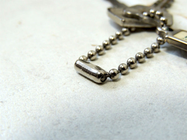 【ウィスコンシン州】フォード・ナンバープレート型 ・ヴィンテージ・キーホルダー・USA・鍵付き