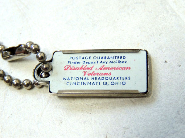 【ウィスコンシン州】フォード・ナンバープレート型 ・ヴィンテージ・キーホルダー・USA・鍵付き