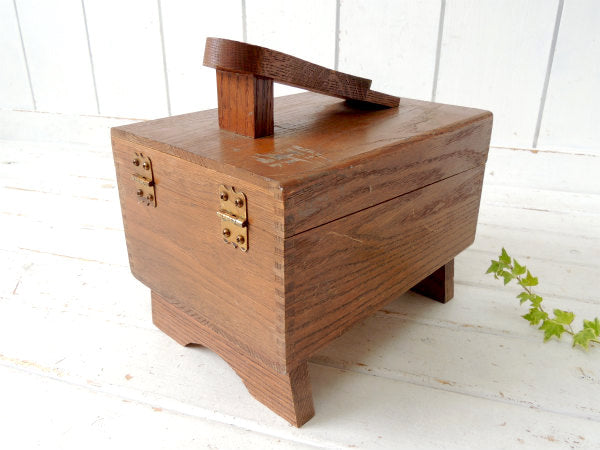 KIWI 木製・靴磨き・ヴィンテージ・道具入れ・シューシャイン ボックス・ブラシ・ポリッシュ付き