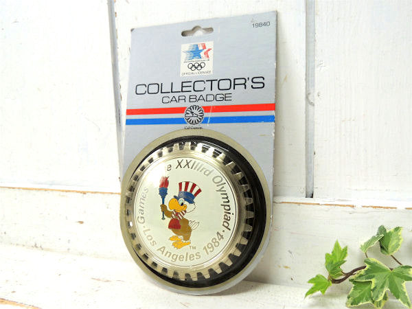 【ロサンゼルス・オリンピック】1984・ヴィンテージ・カーバッジ・エンブレム・オートパーツ