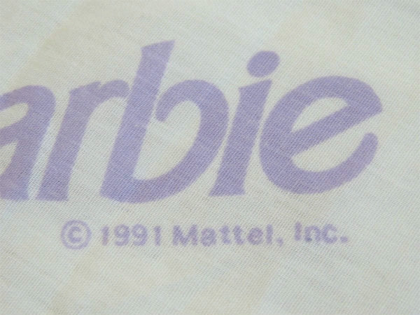 【Barbie】バービー・花柄&水玉柄・ユーズドシーツ(ボックスタイプ) USA