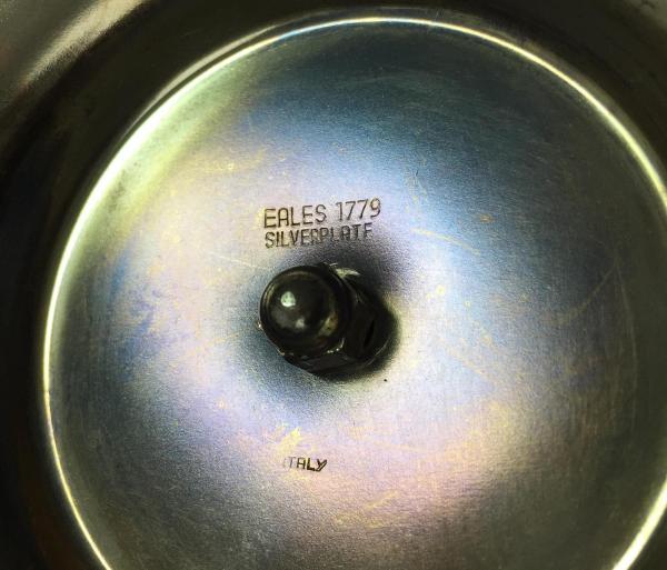 SALES イタリア製・シルバープレート・ヴィンテージ・ワイン ボトルホルダー・ワインパニエ