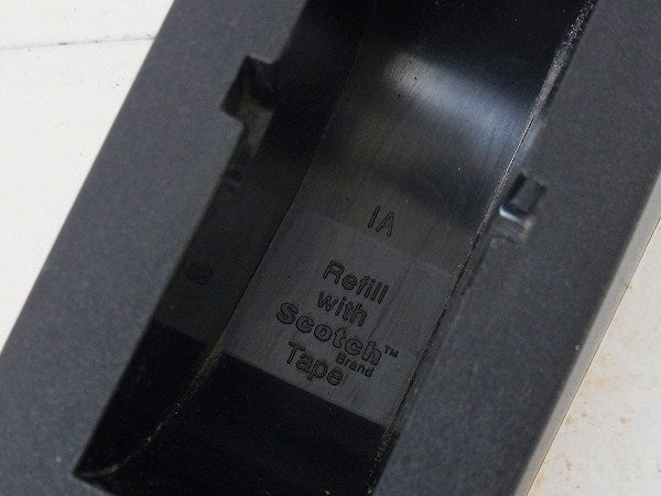 【Scotch】3M・スコッチ・黒色・ヴィンテージ・テープカッター/テープディスペンサー