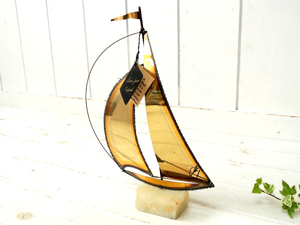 【mario jason・1970・CA・ハリウッドデザイン】ヨット・オブジェ・置物・インテリア
