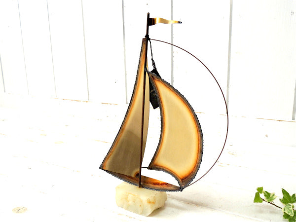 【mario jason・1970・CA・ハリウッドデザイン】ヨット・オブジェ・置物・インテリア