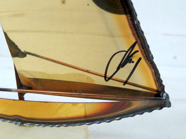 【mario jason・1970・CA・ハリウッドデザイン】ヨット・オブジェ・置物・インテリア