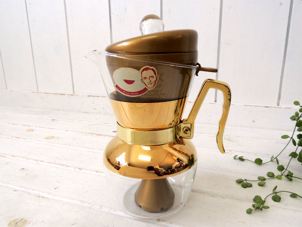 Bing Crosby コーニングガラス・デッドストック・ヴィンテージ・パーコレーター・コーヒー