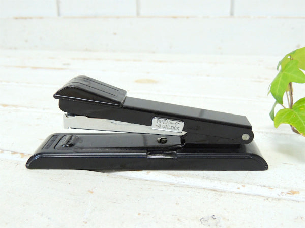 ボステッチ BOSTITCH ブラック・メタル製・ヴィンテージ・ホッチキス・ステープラー MADE IN U.S.A 文房具.・ステーショナリー