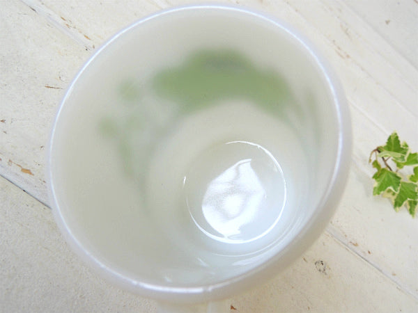 【FireKing】ファイヤーキング・Hildiシリーズのカエル・マグカップ/フロッグ