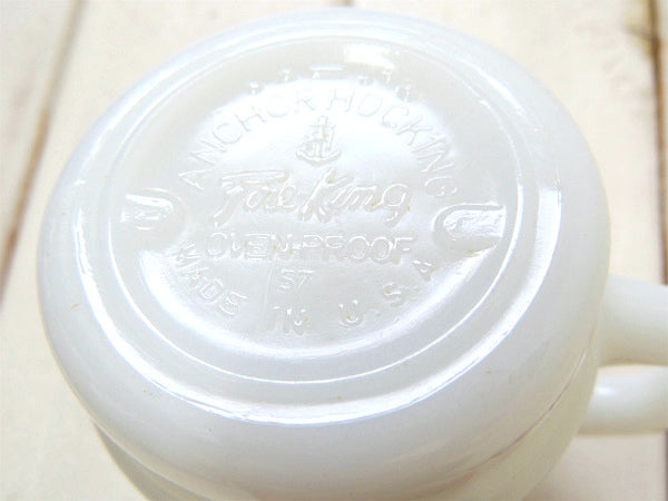 【FireKing】ファイヤーキング・Hildiシリーズのカエル・マグカップ/フロッグ