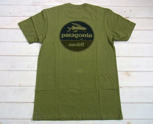 【Patagonia】パタゴニア・カーディフ・フライングフィッシュ・Tシャツ&ステッカーetc1枚