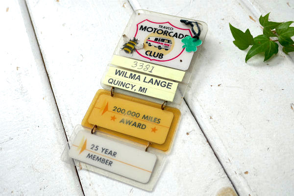 ダッジ・トラブコ  RVキャンピングカー&モーターホーム クラブバッジ アメリカンビンテージ