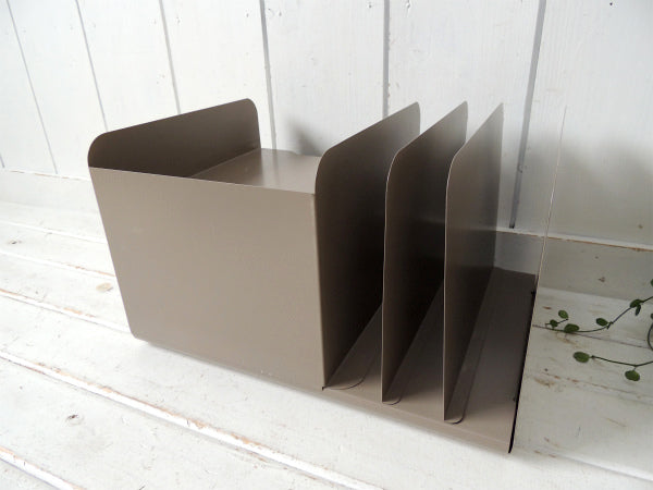 【Steelmaster】工業系・メタル製・60'sヴィンテージ・書類ラック・ファイルスタンド