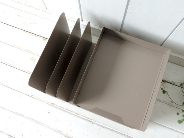 【Steelmaster】工業系・メタル製・60'sヴィンテージ・書類ラック・ファイルスタンド