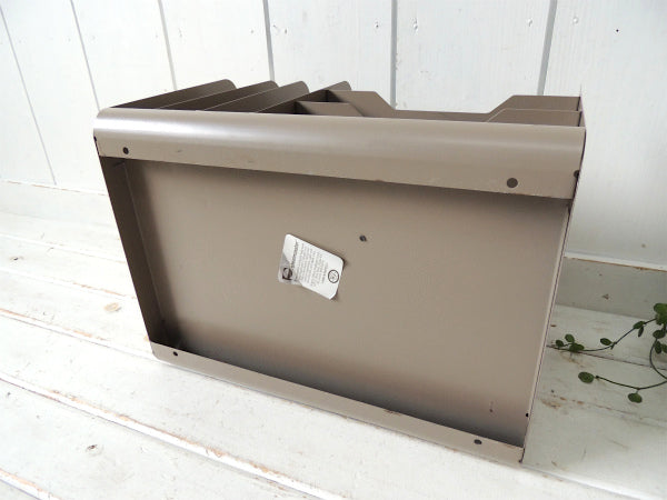 【Steelmaster】工業系・メタル製・60'sヴィンテージ・書類ラック・ファイルスタンド