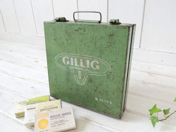 GILLIG サンフランシスコ バス会社・ヴィンテージ・救急箱 ファーストエイド・アドバタイジング