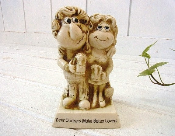 ユニークな70’s・ヴィンテージ・メッセージドール/人形 USA