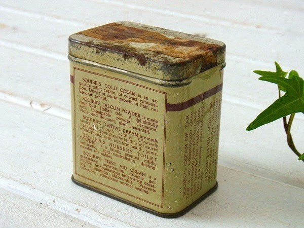 【Epsom Salt】小さなヴィンテージ・ティン缶　USA