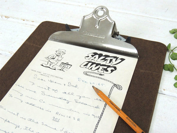 【SAUNDERS】 USA・クリップボード・バインダー・ステーショナリー・文房具