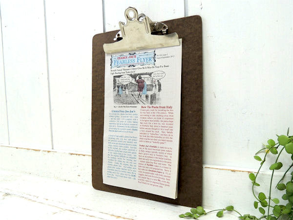 【A&W・U.S.A.】クリップボード・バインダー・工業系/ステーショナリー/オフィス雑貨