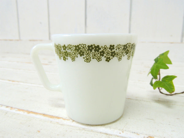 PYREX オールド パイレックス・スプリングブロッサム・マグカップ・食器・ミルクガラス