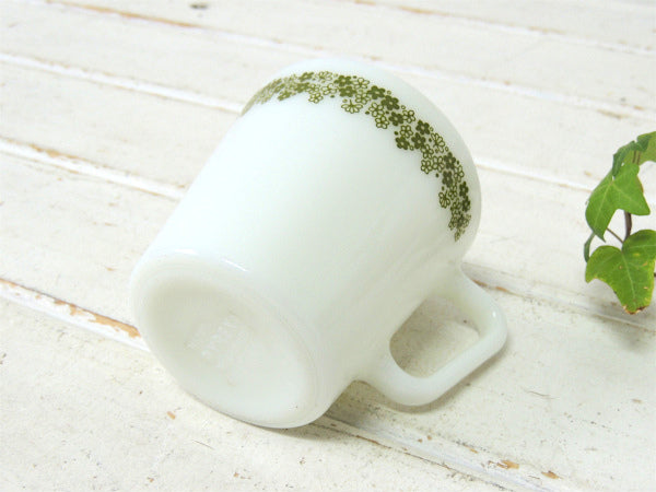 PYREX オールド パイレックス・スプリングブロッサム・マグカップ・食器・ミルクガラス