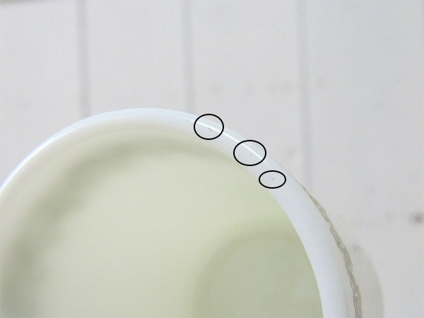 PYREX オールド パイレックス・スプリングブロッサム・マグカップ・食器・ミルクガラス