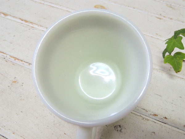 【PYREX】パイレックス・ウッドランド・ヴィンテージ・マグカップ・ミルクガラス・食器 USA