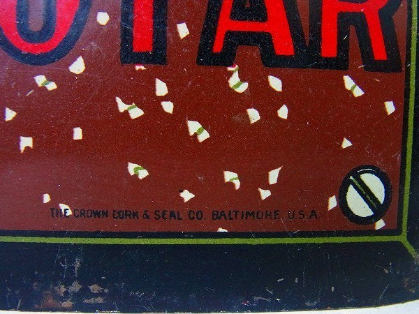 WHITE KING SOAP 石鹸 ブリキ製 1920~1940's アドバタイジング アンティーク サイン 看板