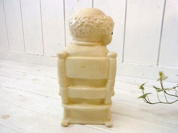 ウォール・ストリート・ジャーナル 新聞 ビッグサイズ 70’s USA ヴィンテージ メッセージドール 人形 眼鏡