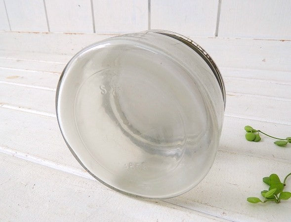 Fresherator 1950's デッドストック ヴィンテージ ガラスジャー 保存容器 ガラス瓶  USA