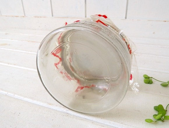 Fresherator 1950's デッドストック ラベル付き ヴィンテージ ガラスジャー 保存容器 ガラス瓶 USA
