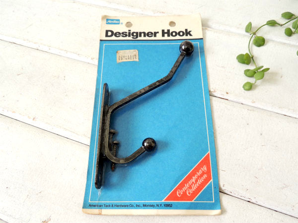 Designer Hook・デザイナーフック US NY ヴィンテージ・ハット コートフック DIY