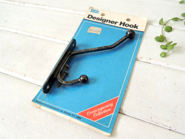 Designer Hook・デザイナーフック US NY ヴィンテージ・ハット コートフック DIY