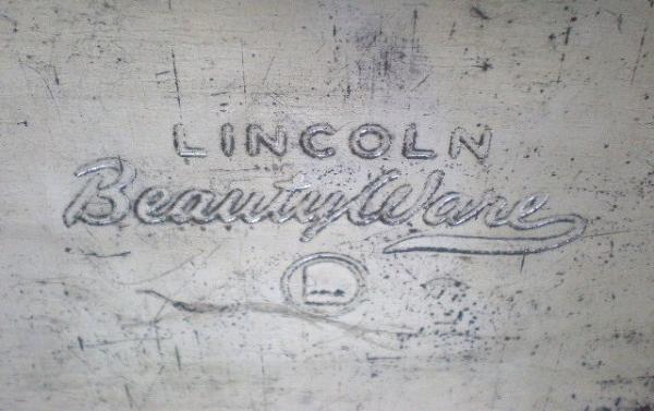 リンカーン社/Beauty Ware　ヴィンテージ・キャニスター　USA